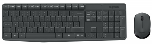 Logitech MK235 Combo Tastiera e Mouse Wireless per Windows