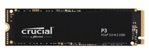 SSD-SOLID STATE DISK M.2(2280) NVME 500GB PCIE3.0X4 CRUCIAL P3 CT500P3SSD8 READ:3500MB/S-WRITE:1900MB/S