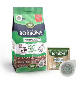 Borbone Astuccio Cialde 44mm Miscela Dek 15p