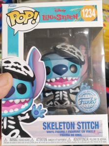 Funko POP! Lilo Stitch Skeleton Stitch (GITD) EXM