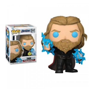 Funko Pop ! Marvel Thor Love Thunder Thor w/Thunder GITD EXM