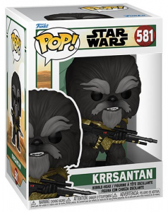 FUNKO POP Star Wars Book of Boba Fett Krrsantan w/BG 581