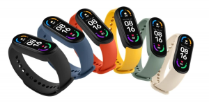 Xiaomi Mi Band 6 | Banda intelligente | Misuratore di passi, misuratore di frequenza cardiaca, 5ATM