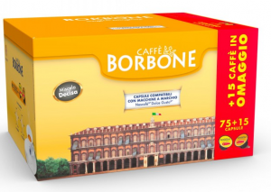 Caffe Borbone Confezione 90 Capsule Miscela Decisa Compatibili Dolce Gusto
75 Capsule + 15 Omaggio