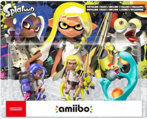 Amiibo Splatoon 3 - Inkling + Octoling + Salmonello
