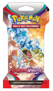 Pokemon Scarlatto & Violetto 01 1 Busta Paper Sleeve