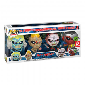 Funko Pop! Iron Maiden 4 Pack (2022) GITD Exclusive