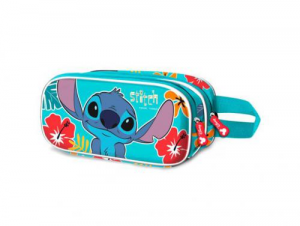 Lilo & Stitch Astuccio 3D blu Doppio Tropic 22cm