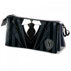 Wednesday Portafogli Triplo : Uniform 23cm