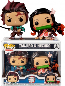 FUNKO POPS Demon Slayer Tanjiro & Nezuko 2 Pack