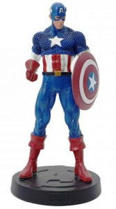 ST Marvel Fact Files : Captain America 16cm RESINA