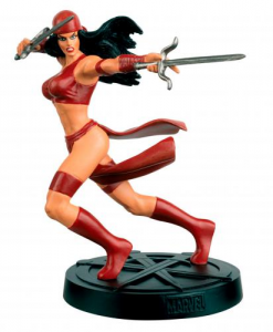 ST Marvel Fact Files : Cosmic Elektra 15cm RESINA