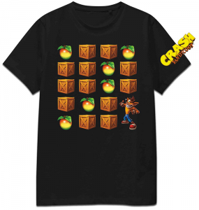T-Shirt Crash Bandicoot Apple Crate Tee S