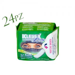 KLEVEX ASSORBENTI ULTRA SOTTILI ANATOMICO X12 PEZZI BUSTINA SINGOLA