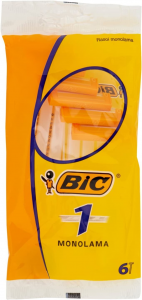 BIC RASOIO MONOLAMA 6 PEZZI USA E GETTA