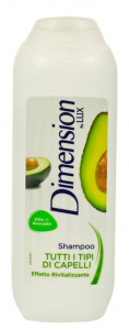 DIMENSION LUX SHAMPOO 250ML.OLIO DI AVOCADO PER TUTTI I TIPI DI CAPELLI