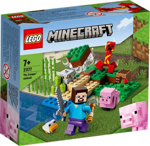 21177 Minecraft L'Agguato del Creeper