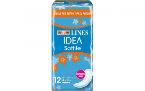 LINES IDEA SOTTILE GIORNO ANATOMICO DISTESO 12 PZ