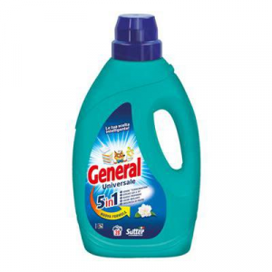 General Detersivo Liquido Lavatrice 5 in 1 Universale 28 Lavaggi