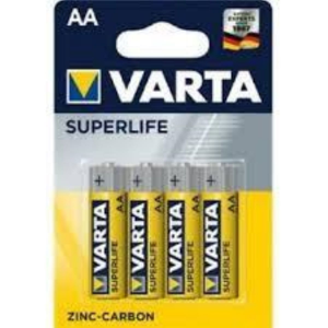 PILE R6 SUPERLIFE STILO BLISTER 4PZ BATTERIE ZINCO VARTA ENERGY