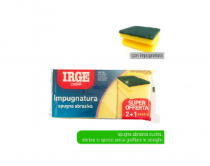 Spugna Abrasiva Irge con Impugnatura 3pz