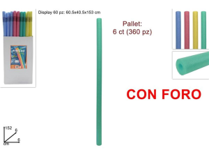 Tubo in spugna per piscina