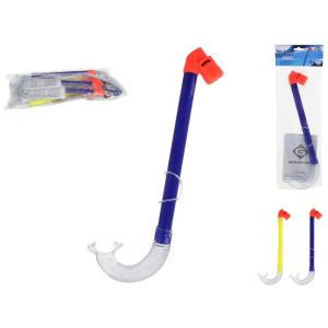 TUBO SNORKEL ADULTO 37X11X2CM 2 SURT