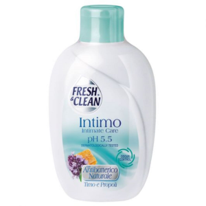 FRESH&CLEAN DETERGENTE INTIMO ANTIBATTERICO NATURALE 200ML.TIMO E PROPOLI