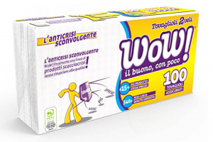 WOW! TOVAGLIOLI 33X33 90PZ 2 VELI
