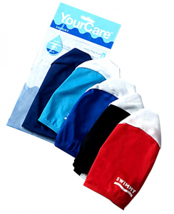 CUFFIA PISCINA YOURCARE IN TESSUTO PER ADULTI COLORI ASSORTITI