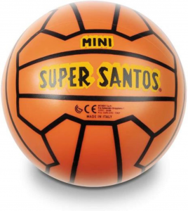 Mondo Toys  - Palla da Calcio  SUPER SANTOS MINI PVC per bambina/bambino - Colore arancione - 05226