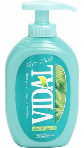 Vidal Sapone Liquido Al Muschio Bianco 300 Ml