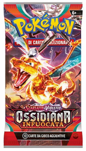 Pokemon Ossidiana Infuocata 1 Busta