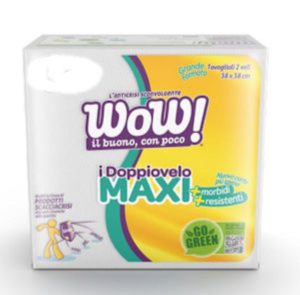 TOVAGLIOLI IN CARTA WOW 2 VELI 38x38 P43