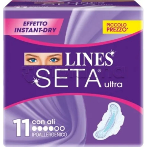 LINES SETA ULTRA ALI 10 PZ. ASSORBENTI