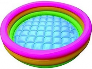 Piscina 3 Tubi Fondo Gonfiabile 84cm. - BL459