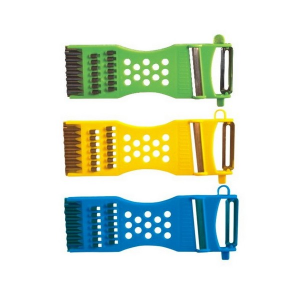 PELATUTTO MULTIFUNZIONE SBUCCIATORE UNIVERSALE PELAPATATE PELATUTTO 6 IN 1