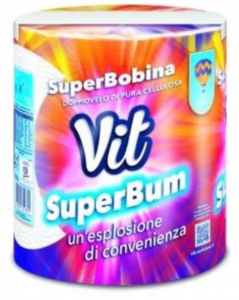 Bobina Super Bum 332strappi 2v Vit