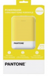 Powerbank - USB-A + USB-C - 5.000 mAh - Giallo - PT-PB5000Y1