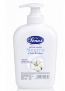 Venus Sapone liquido neutro al latte di cotone 250 ml