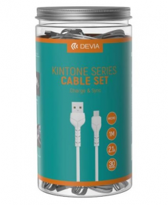 CAVI BULK V2 MICRO-USB 5V 2.1A BIANCHI