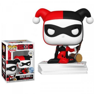 Funko POP! Heroes DC Comics Harley Quinn w/Cards (454) EXM