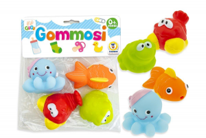 Gommosi Animali Marini 4 pz