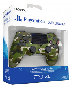 SONY PS4 Controller Wireless DS4 V2 Green Camouflage