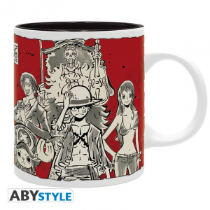 ONE PIECE - Tazza 320 ml: "Luffy's crew japanese style"