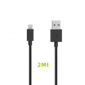 CAQ-86-BK CAVO USB2.0 M/MICRO USB 2M