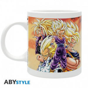 Dragon Ball Z Tazza 320ml Subli : DBZ/Super Saiyans