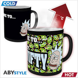 Rick and Morty Tazza Heat Change 320ml: Get Schwifty