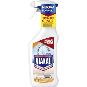 VIAKAL CASA SPRAY ACCIAIO CUCINA AZIONE ACETO 470 ML