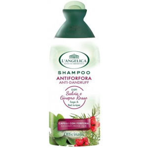 L'ANGELICA SHAMPOO ANTIFORFORA 250ML.SALVIA E GINEPRO ROSSO